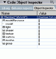 Экскурсия 19А: Знакомство с использованием Lingo в трехмерной среде