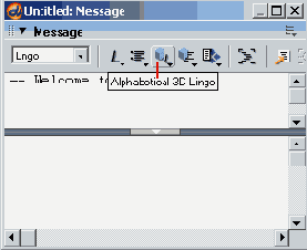 Экскурсия 19А: Знакомство с использованием Lingo в трехмерной среде