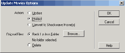 Экскурсия 21В: Защита ваших файлов Director'a