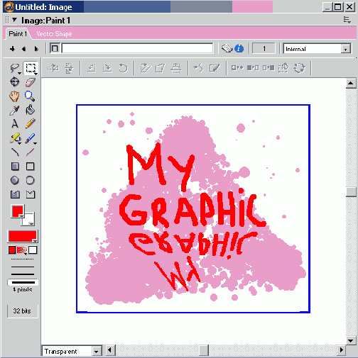 Экскурсия 7А: Изучение окна Paint (Рисование)
