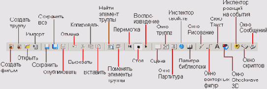 Панель инструментов