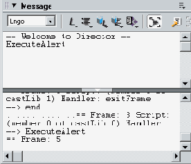 Практическое упражнение 10.1: Использование окна Message