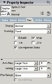 Практическое упражнение 14.2: Text Inspector и гиперссылки