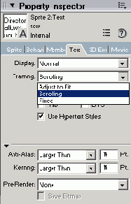 Практическое упражнение 14.2: Text Inspector и гиперссылки