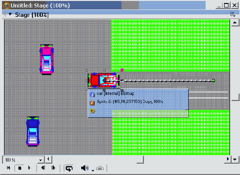 Практическое упражнение 5.3: Запись с прорисовкой промежуточных фаз