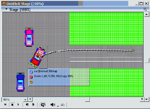 Практическое упражнение 5.3: Запись с прорисовкой промежуточных фаз