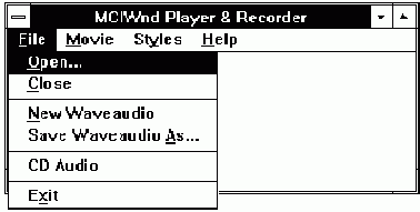 ���������� MCIWNDC