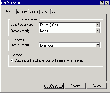 Закладка Инфо
