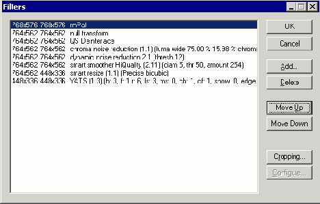 VirtualDub: обработка видео