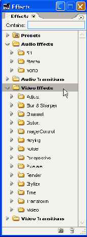 Типы эффектов