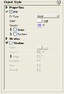 Интерфейс Adobe Title Designer