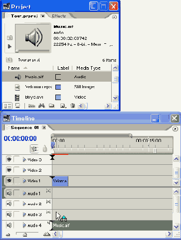 Монтаж звука