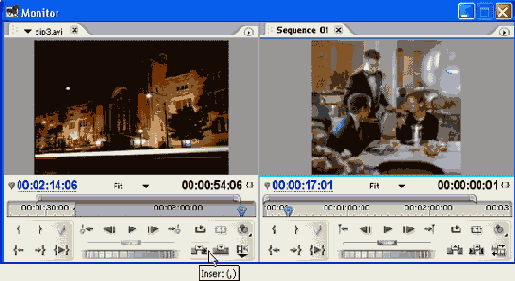 Трехкадровый монтаж