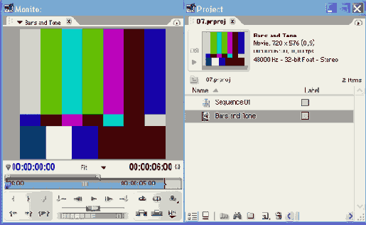 Настроечная таблица