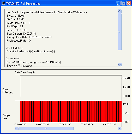 Просмотр свойств клипа
