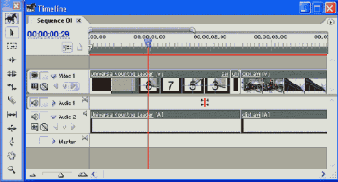 Монтаж с совмещением