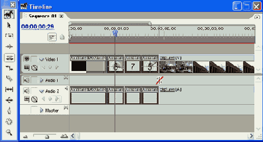 Монтаж с совмещением