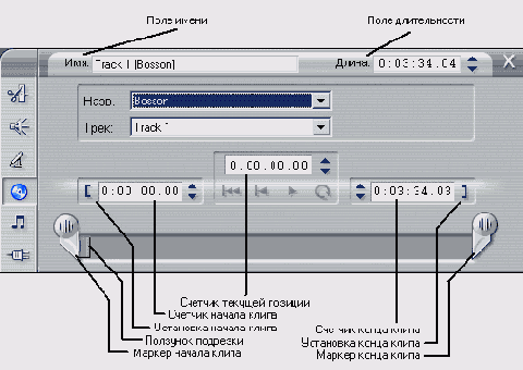 При помощи маркеров подрезки можно