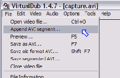 Идеальный вариант - AVI файлы имеют одинаковый FPS.