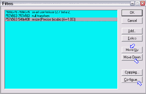 Обработка видео : обработка изображения фильтрами.