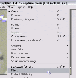 Захват видео.