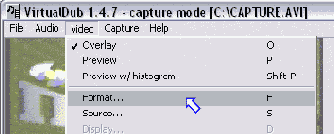 Захват видео.