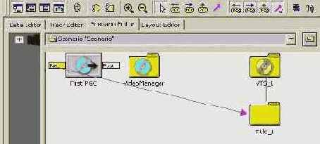 Добавление дорожек в сценарий