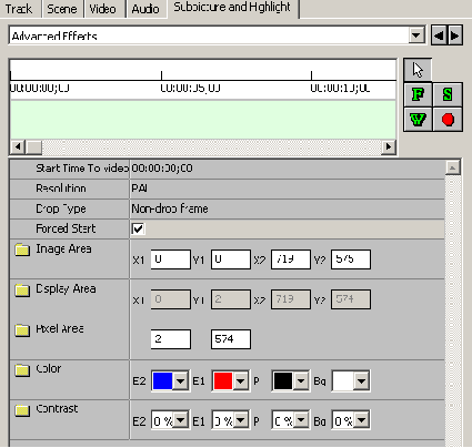Раздел Advanced Effects