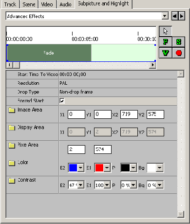 Раздел Advanced Effects