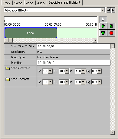 Раздел Advanced Effects