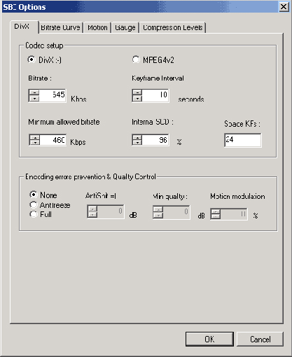 выбрав этот пункт, для кодирования