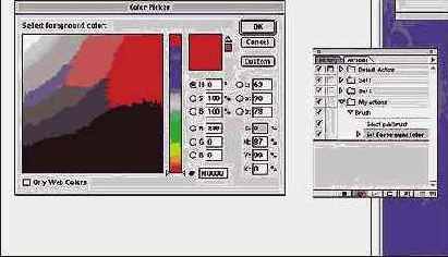 ������������� �������� (Actions) � Photoshop