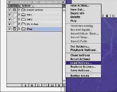 ������������� �������� (Actions) � Photoshop