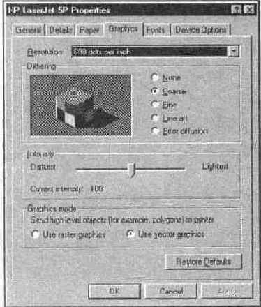 ��������� PCL�������� HP LaserJet 5P