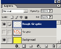 ������������ � ������� Layers � �������� �� ���� Graphic, ����� ������������ ���