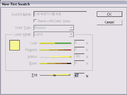� ���������� ���� New Tint Swatch ��������������� ������� ������� Swatch Options