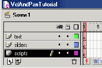 Создание органов регулировки громкости и баланса звука