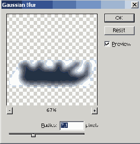 �������� ��������� Radius �������