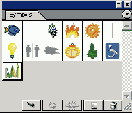 �������� Window (����) > Symbols