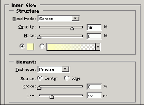 �������� �� ������ Inner Glow