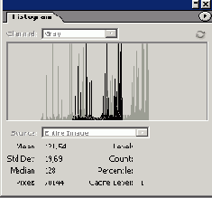 ������ � �������� Histogram