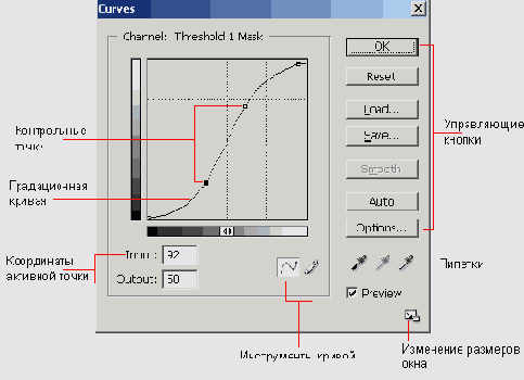 ������� ����������� ���� Curves
