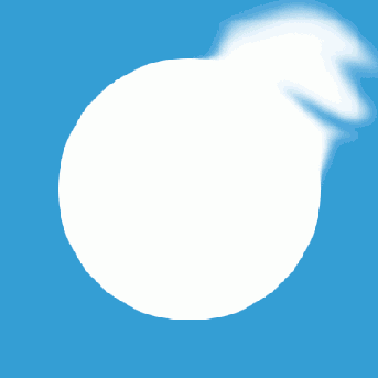 ��������� ����� ���������� ������� � ������� ������ Quick Mask