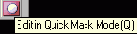 ��������� ����� ���������� ������� � ������� ������ Quick Mask