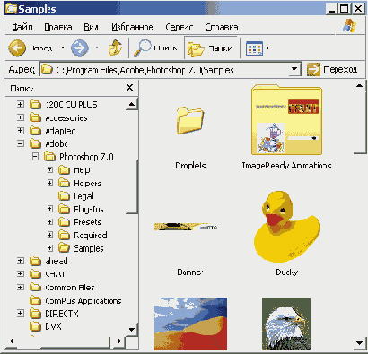 �������� ����������� � ��������� Photoshop