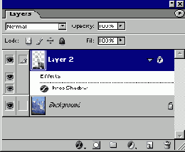 ���������� �������� Drop Shadow � Inner Shadow