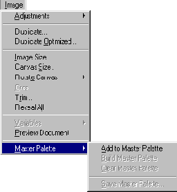 Создание специальной палитры в программе ImageReady для изображений в режиме Indexed Color