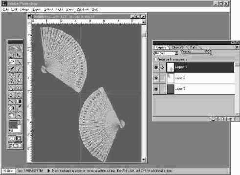 Направляющие и координатная сетка