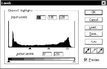 Использование изображения в качестве маски бликов