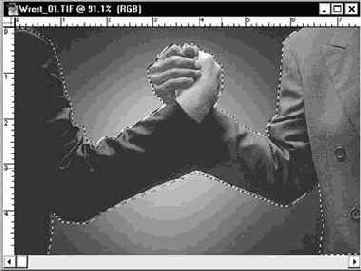 Решение проблемы в Photoshop